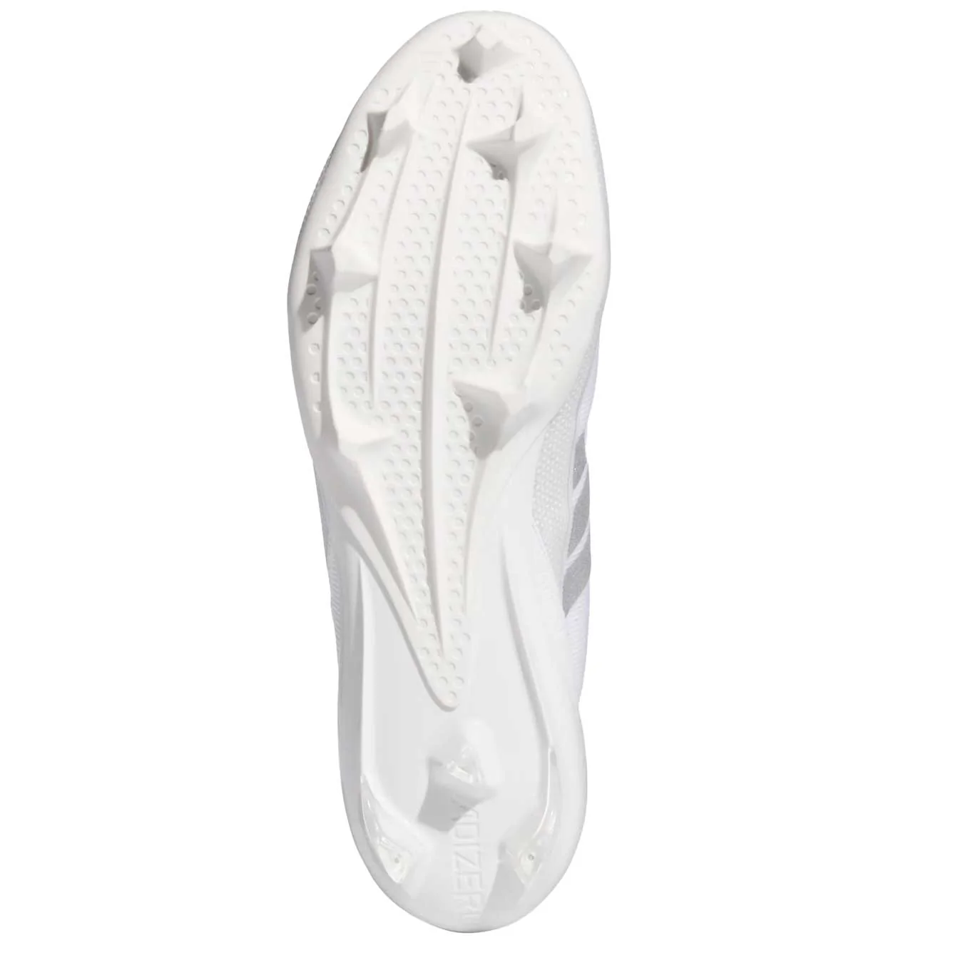 Adidas adizero Electric White/Silver Cleats - Image 2