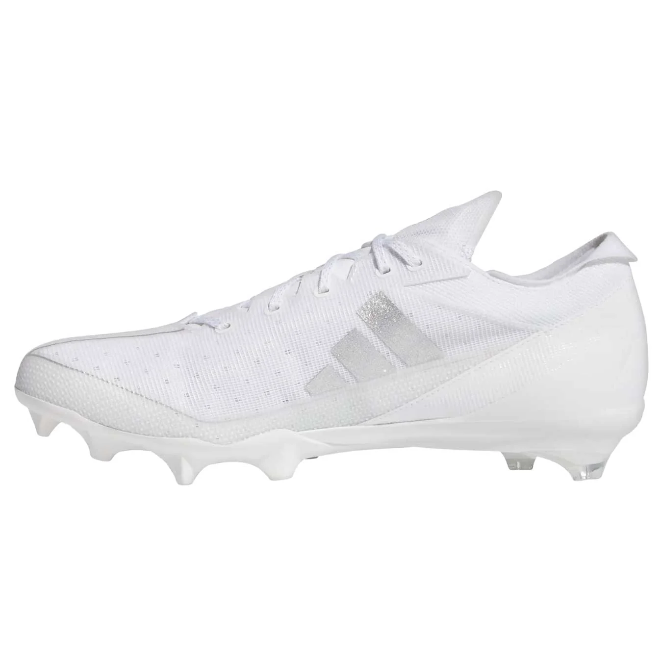 Adidas adizero Electric White/Silver Cleats - Image 4