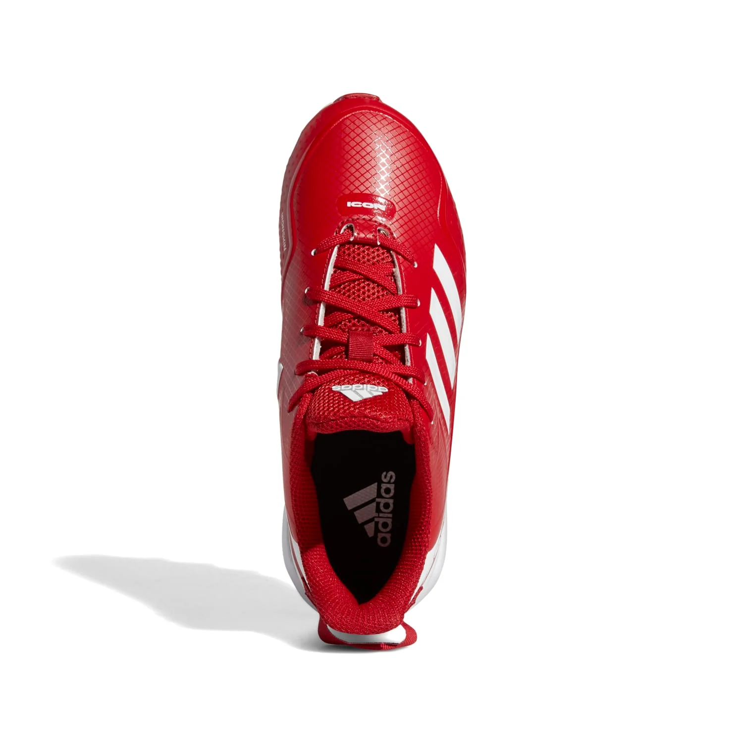 Adidas Icon 7 Bounce Molded Youth Rubber Cleats Royal/White 5.5 - Image 12