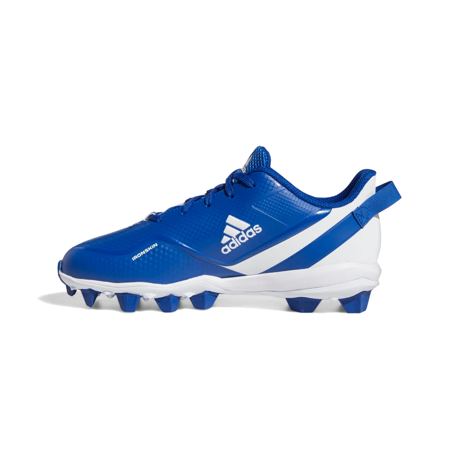 Adidas Icon 7 Bounce Molded Youth Rubber Cleats Royal/White 5.5 - Image 18
