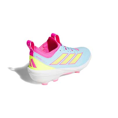 Adidas Impact TPU 2.0 Cleats Blue/Lemon/Pink - Image 7