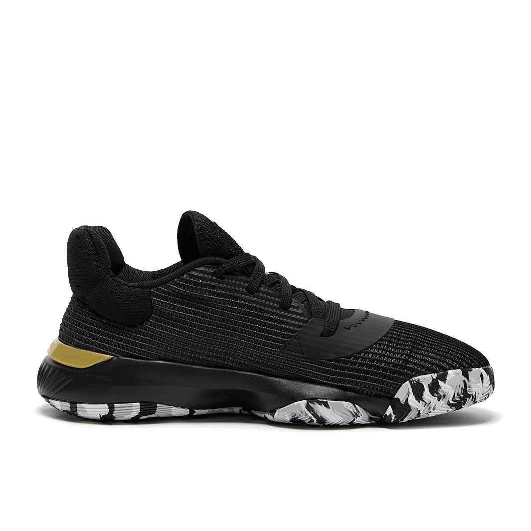 Adidas Pro Bounce 2019 Low Basketball Shoe - Black - Image 3