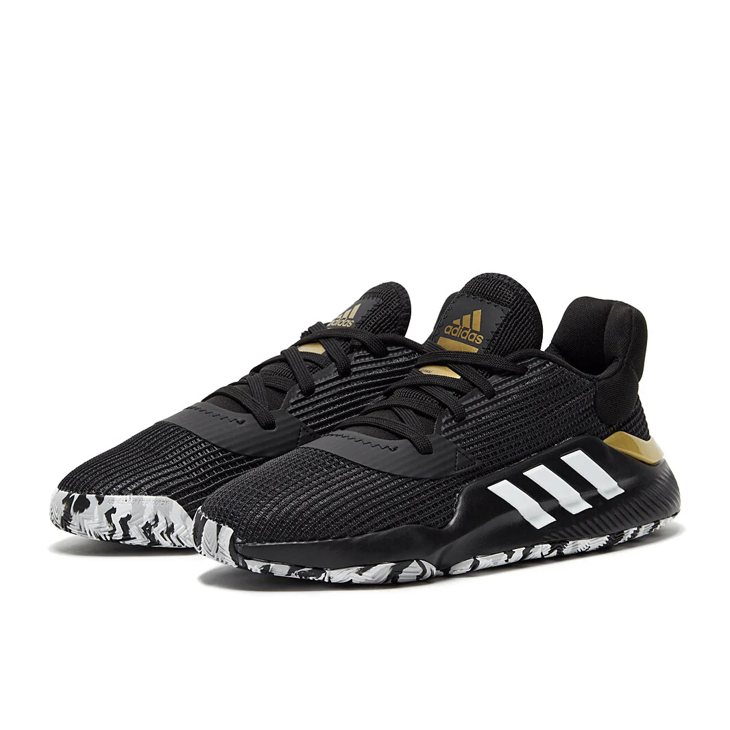 Adidas Pro Bounce 2019 Low Basketball Shoe - Black - Image 31