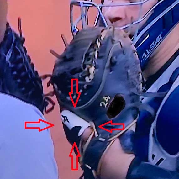 All-Star D30 Protective Glove Sponge-Right Hand - Image 2
