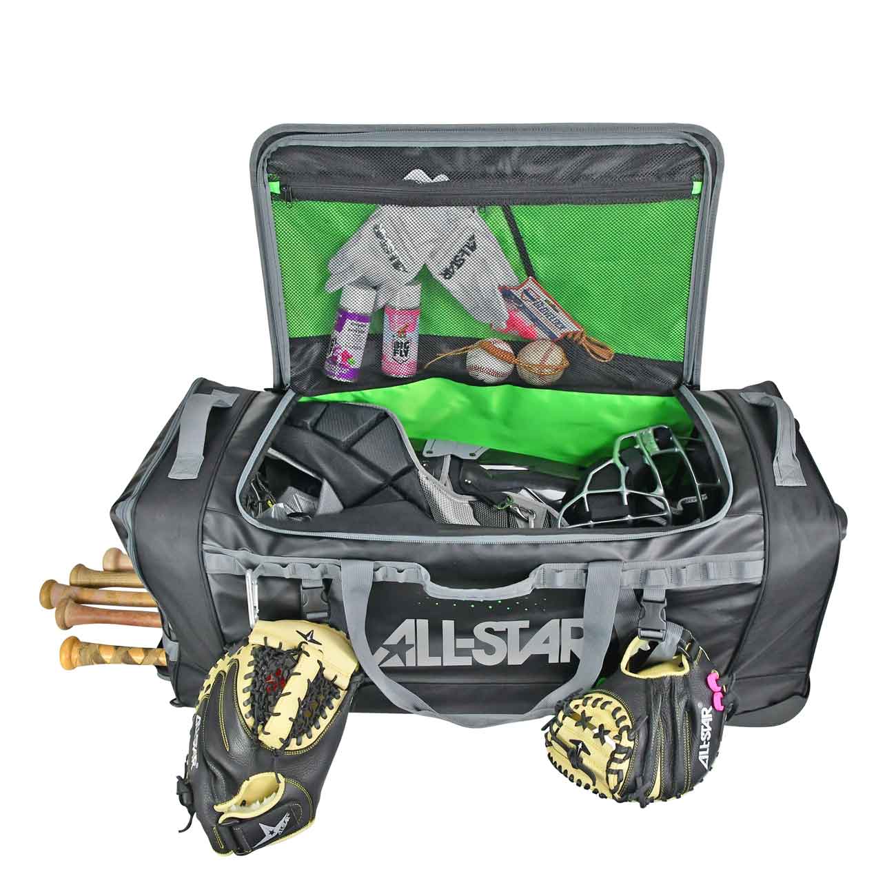 All-Star S7 Elite Catchers Roller Bag - Image 3
