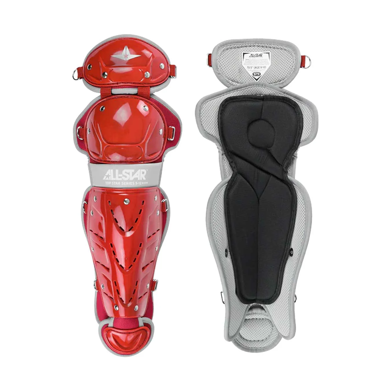 All-Star Top Star Leg Guards LG-TS-1216 Ages 12-16 15" - Image 5