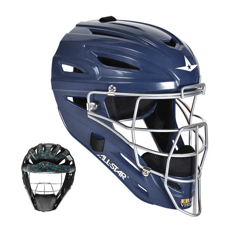 All-Star Ultra Cool MVP2410 Youth Catchers Helmet - Image 2