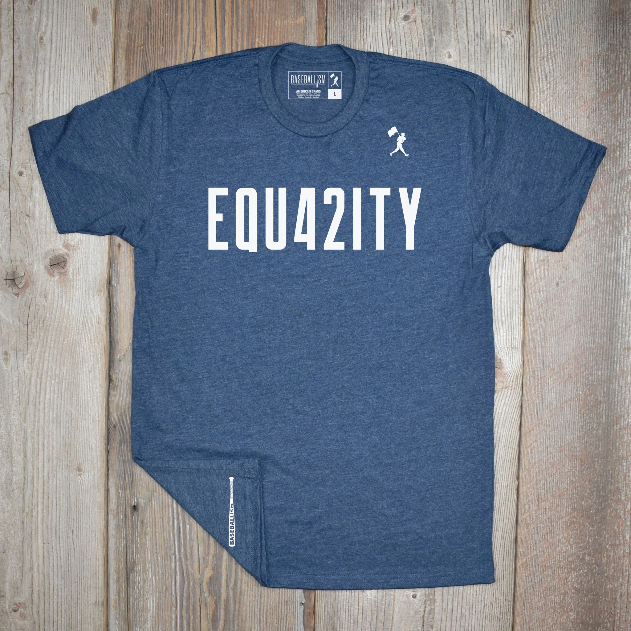 Baseballism EQU42ITY Men's T-Shirt - Image 10