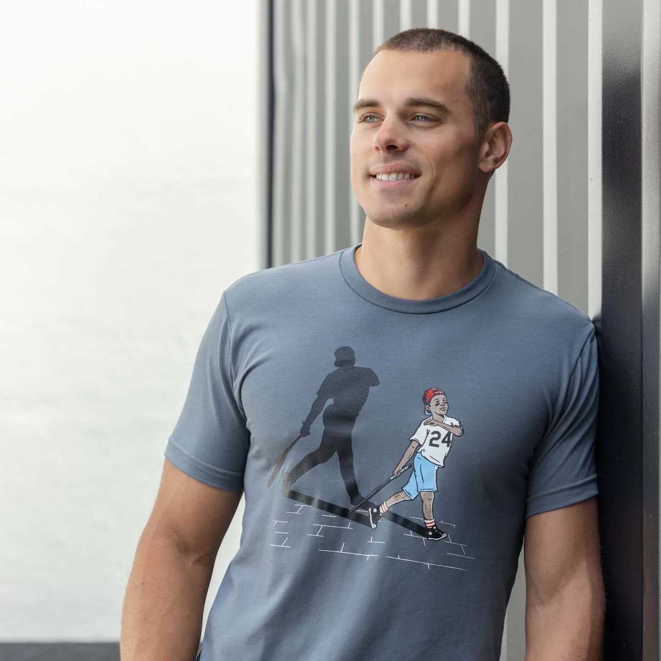 Baseballism Grew Up With Griffey Men's T-Shirt - Image 2