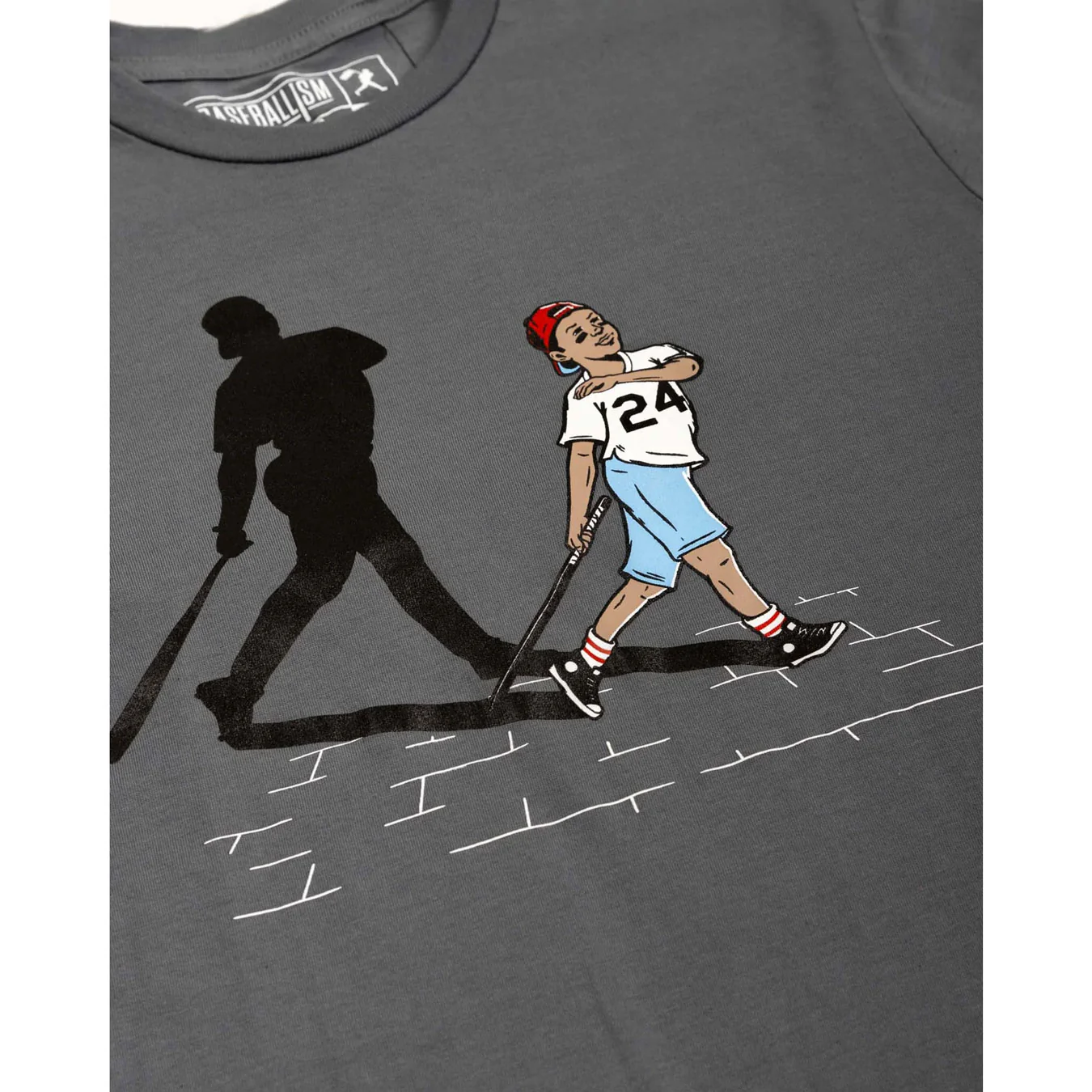 Baseballism Grew Up With Griffey Men's T-Shirt - Image 3