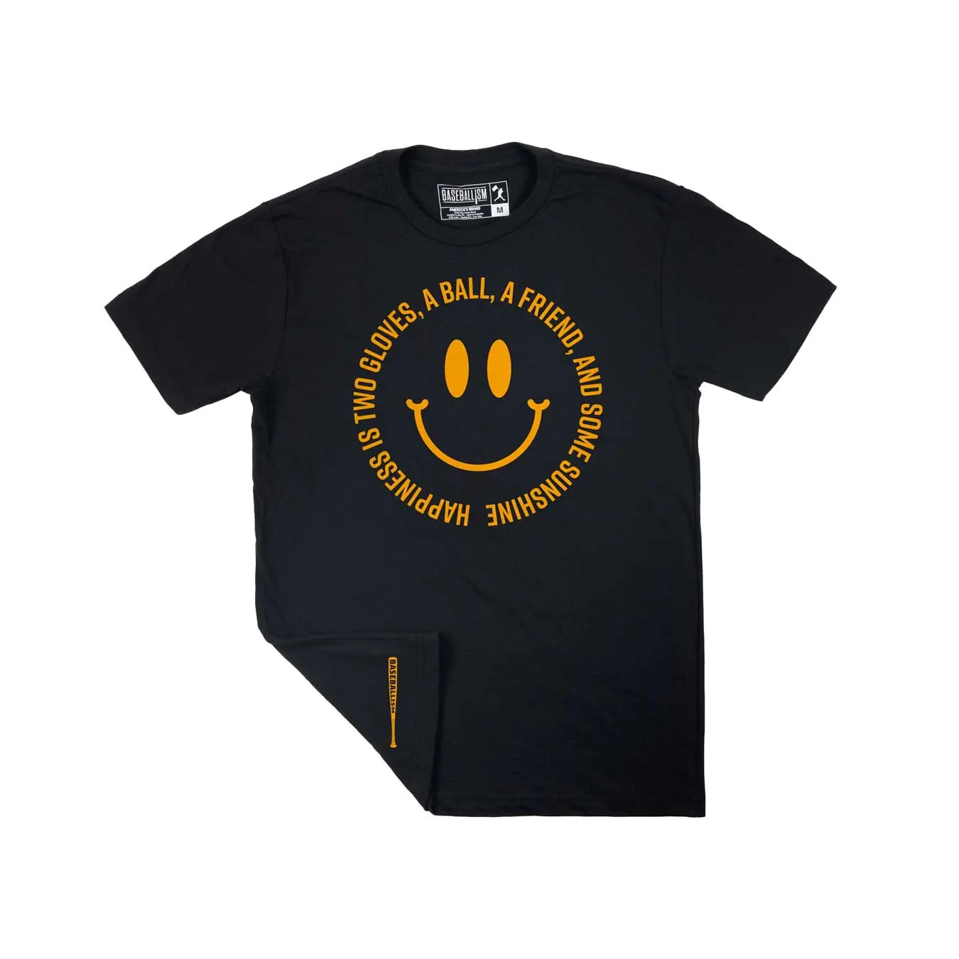Baseballism Happiness Men's T-Shirt