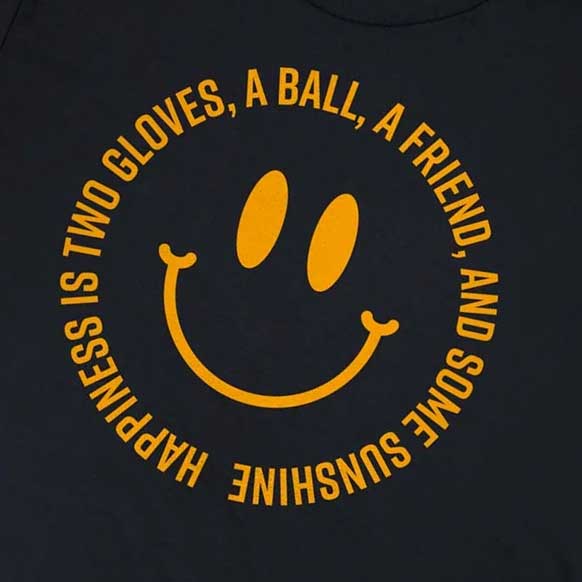 Baseballism Happiness Men's T-Shirt - Image 2