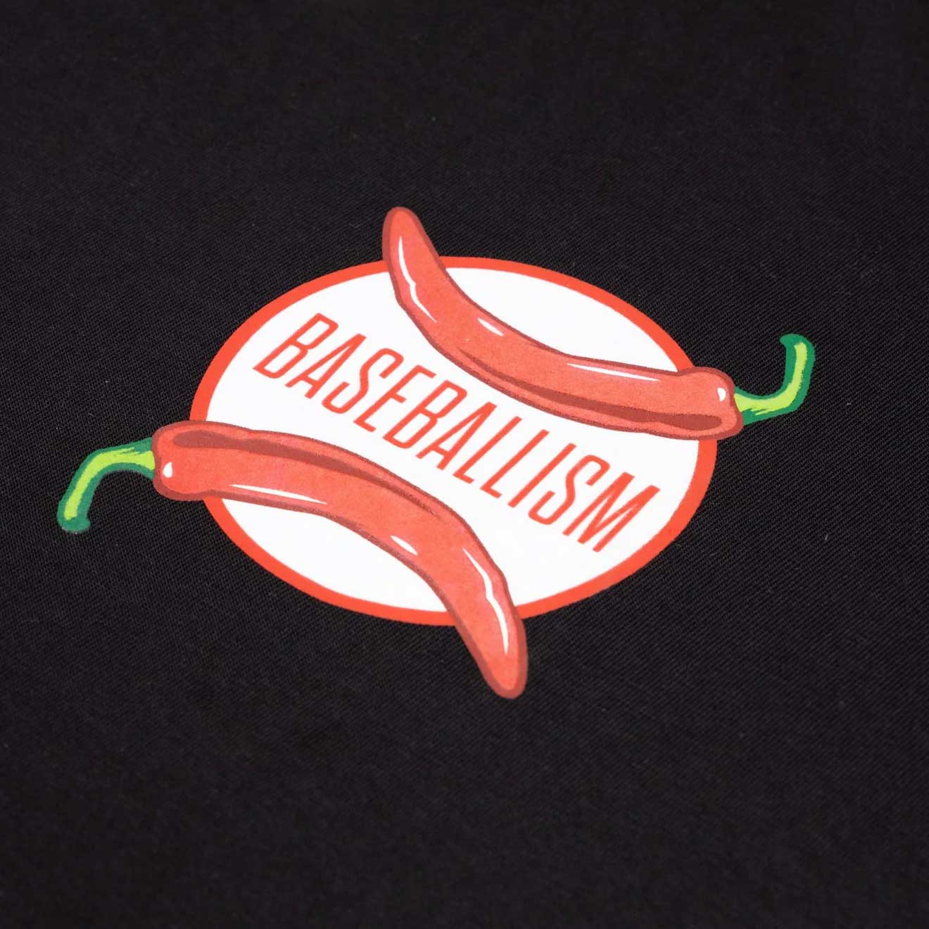 Baseballism High Heat Black T-Shirt - Image 4