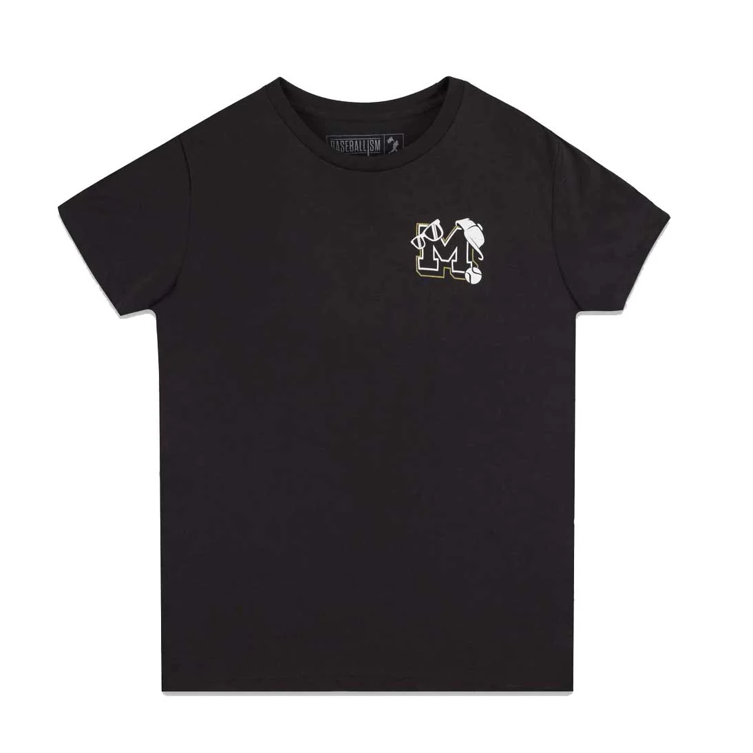 Baseballism Mom's Number 1 Warm-Up T-Shirt