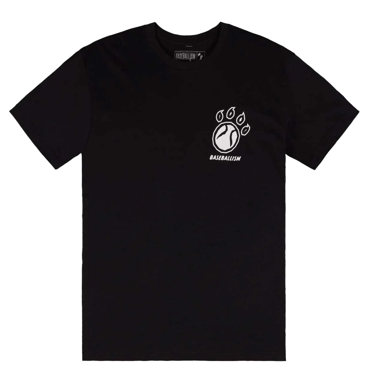 Baseballism Wild Pitch Black T-Shirt - Image 2