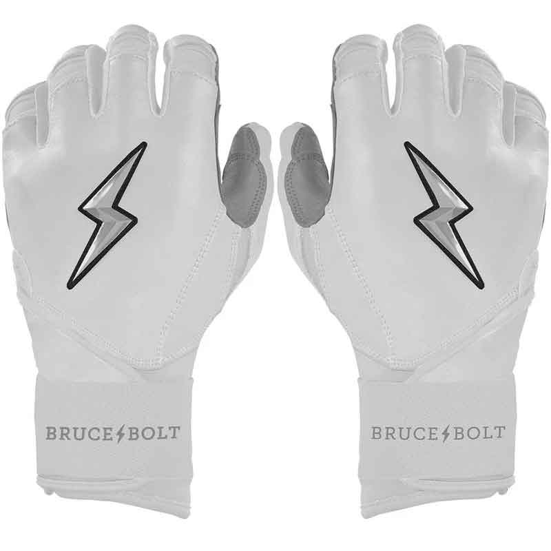 Bruce Bolt Chrome Series Long Cuff Batting Gloves-Womens - Image 3