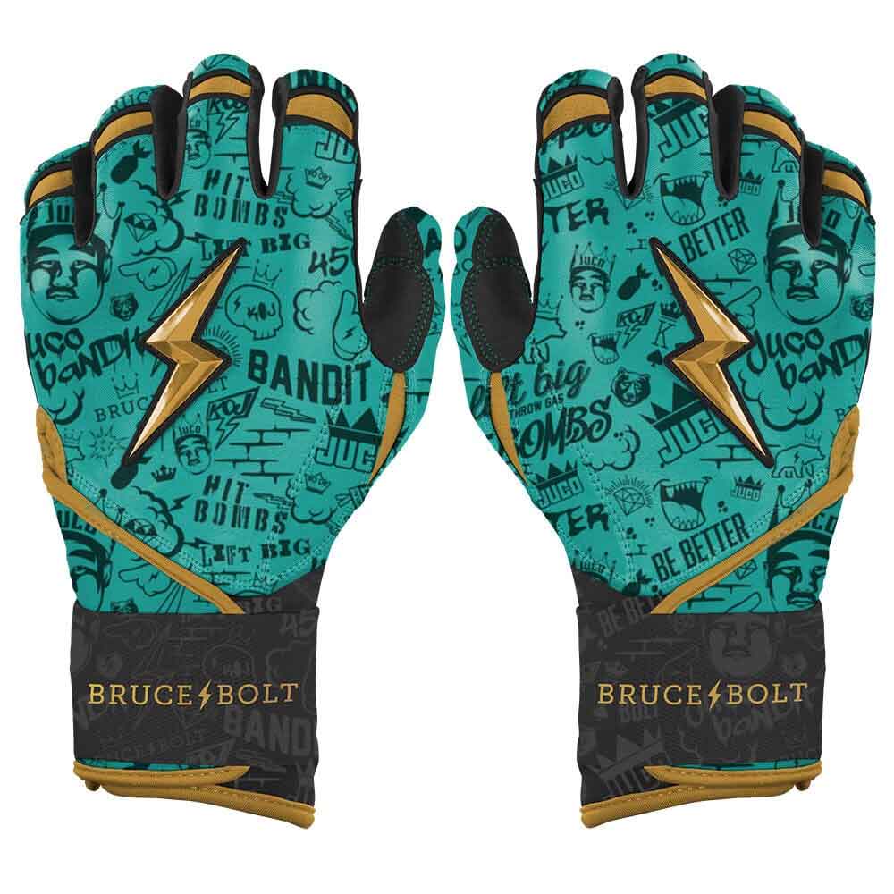 Bruce Bolt Creator Series Long Cuff Batting Gloves-Adult - Image 15