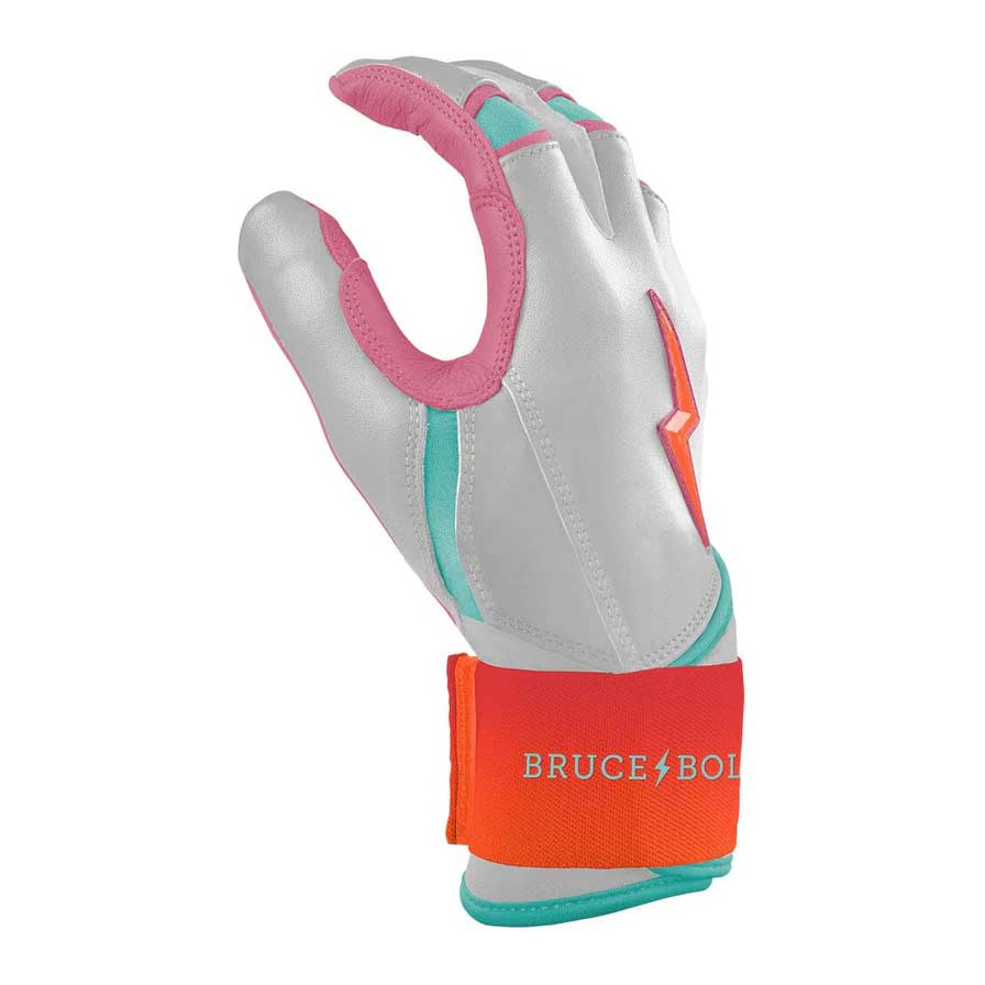 Bruce Bolt Creator Series Long Cuff Batting Gloves-Adult - Image 11
