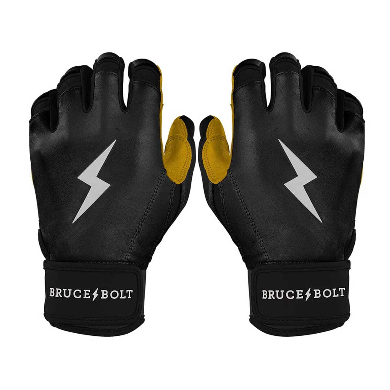 Bruce Bolt Original Series Short Cuff Batting Gloves-Adult - Image 2