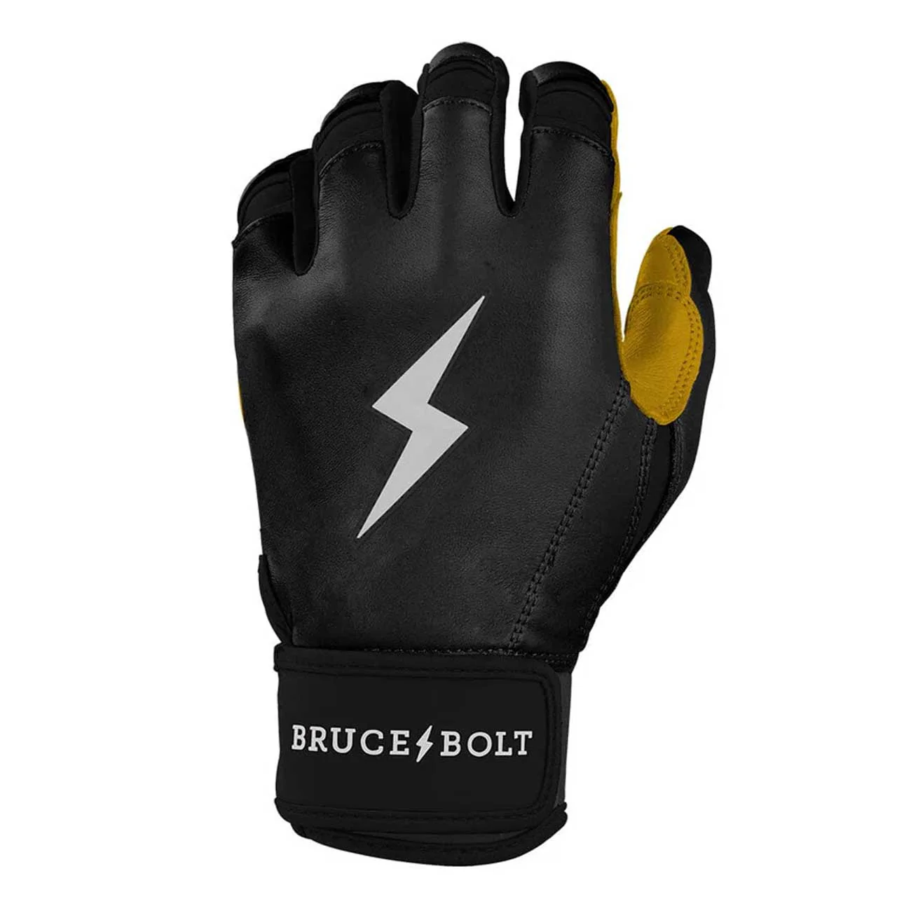 Bruce Bolt Original Series Short Cuff Batting Gloves-Adult - Image 5