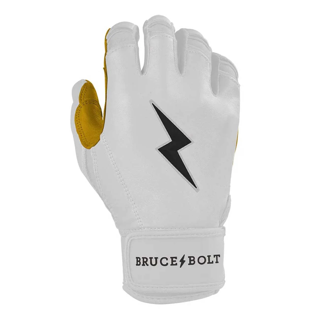 Bruce Bolt Original Series Short Cuff Batting Gloves-Adult - Image 6
