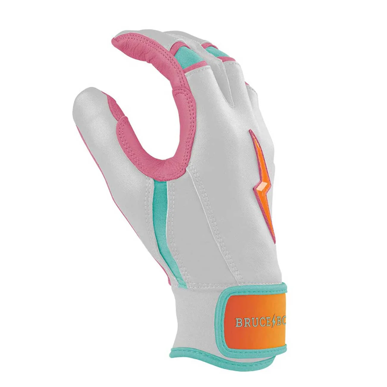 Bruce Bolt Creator Series Short Cuff Batting Gloves-Adult - Image 5