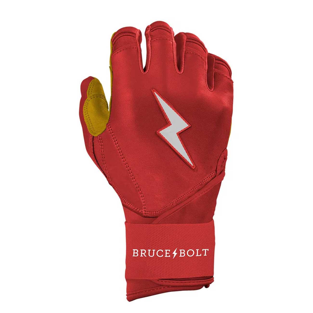 Bruce Bolt Original Series Long Cuff Batting Gloves-Adult - Image 8