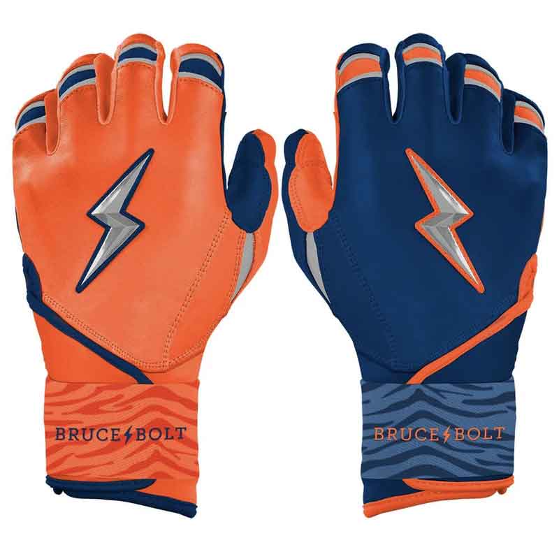 Bruce Bolt Signature Series Long Cuff Batting Gloves-Adult - Image 13