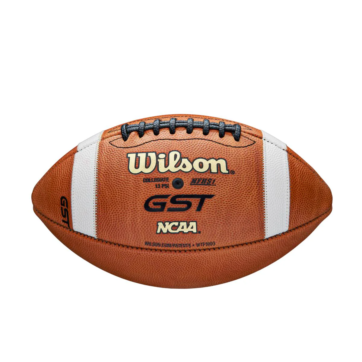 Wilson GST Leather Game Football - Official
