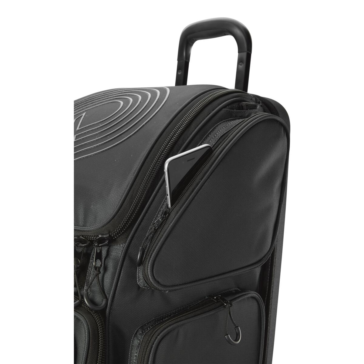DeMarini Special Ops Wheeled Bag- Front Line - Black - Image 4