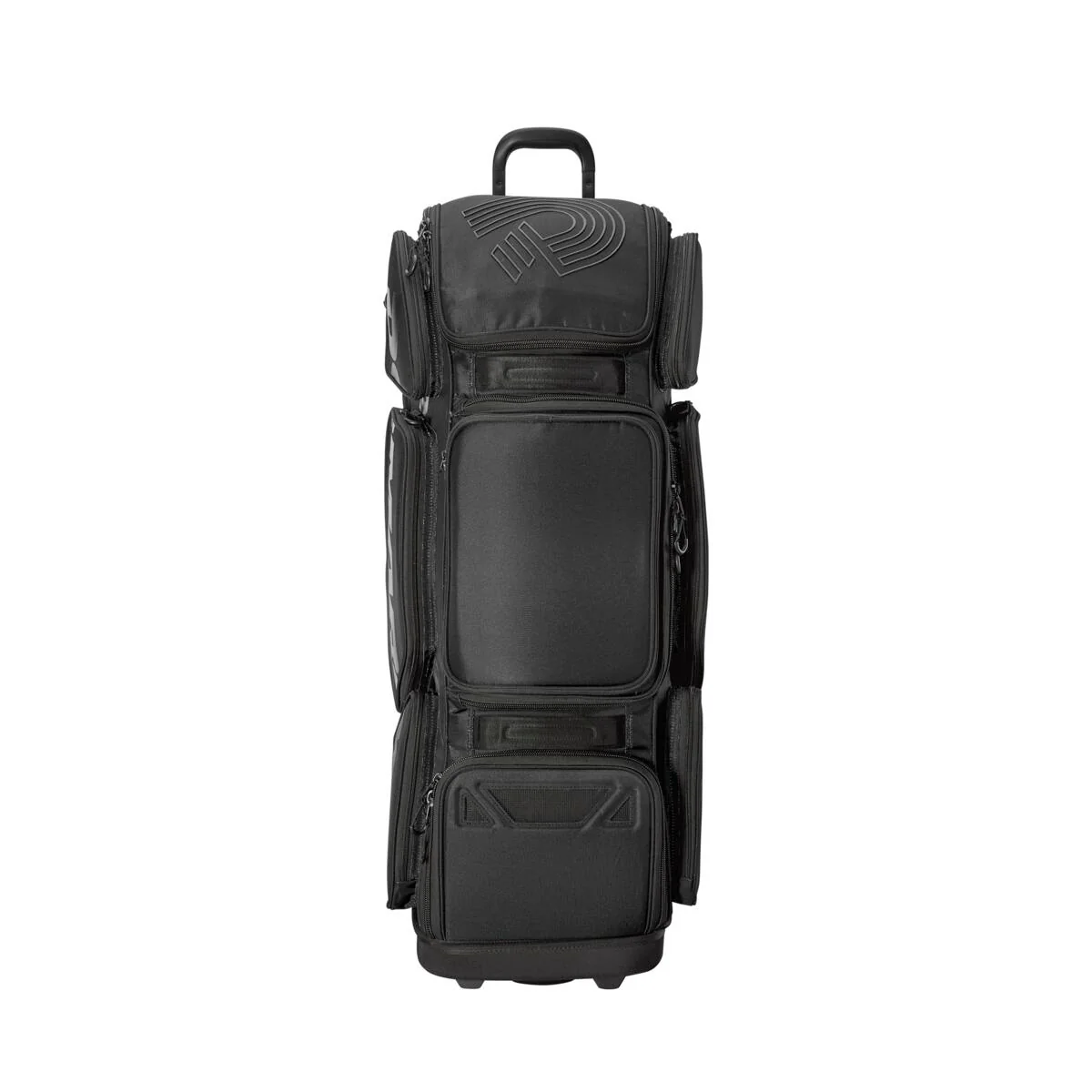 DeMarini Special Ops Wheeled Bag- Front Line - Black - Image 5
