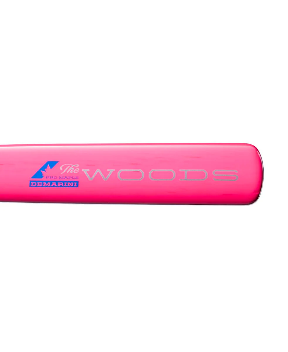 DeMarini The Woods Pink Wood Composite Bat BBCOR -3oz - Image 7