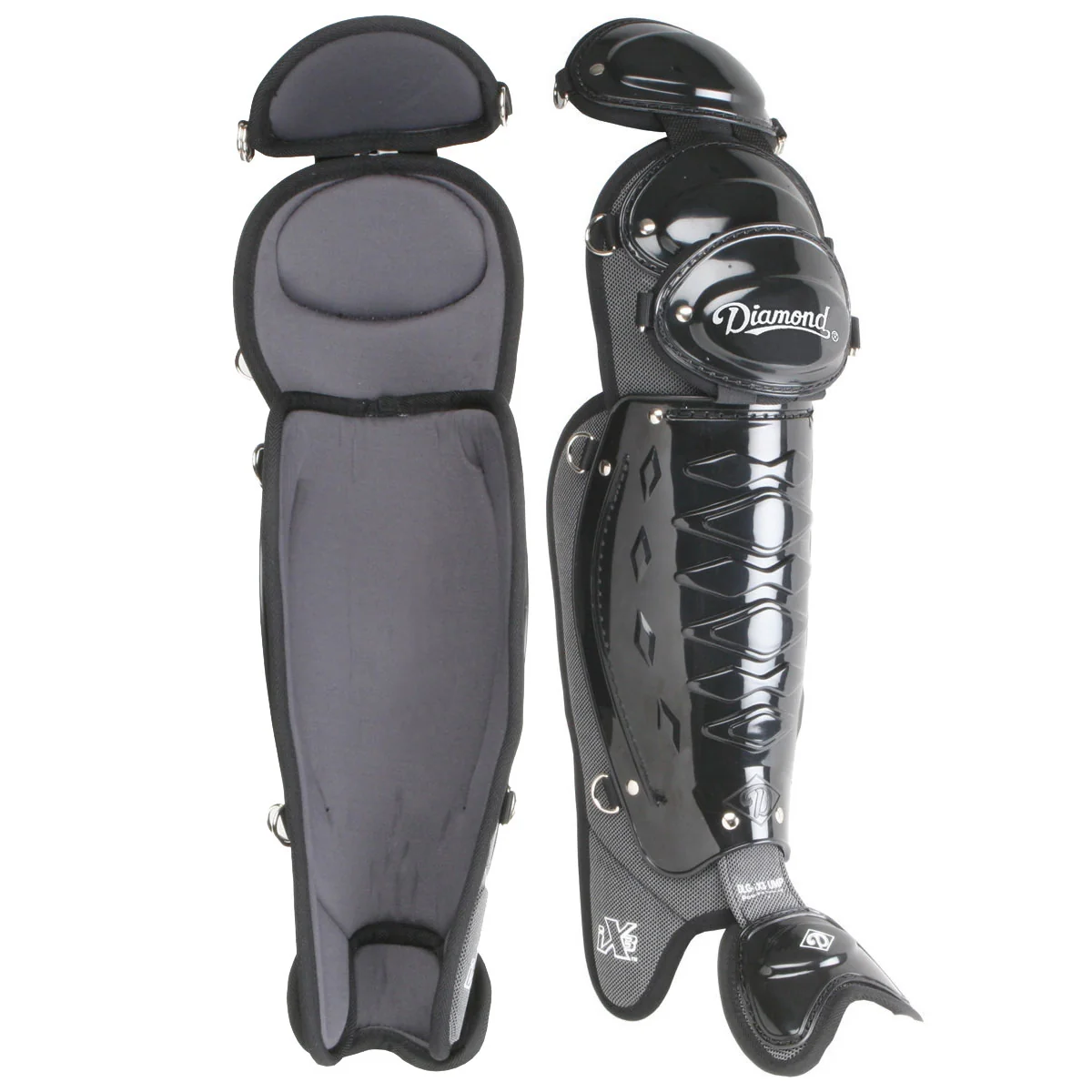 Diamond IX3 17" Umpire Leg Guards - Image 3