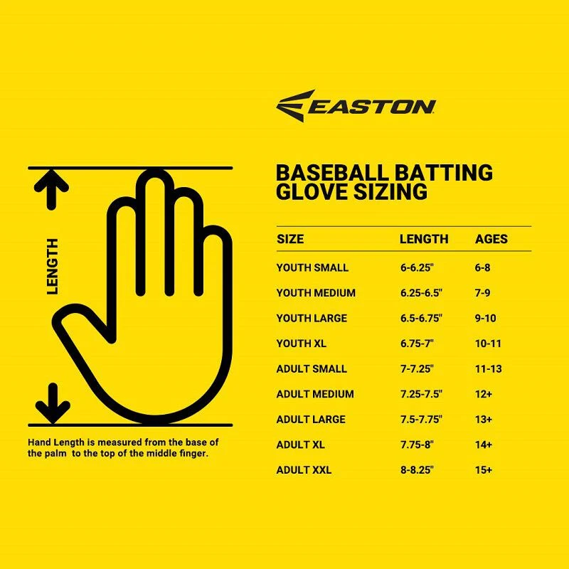 Easton Fundamental Fastpitch Batting Gloves Girl's - Image 3