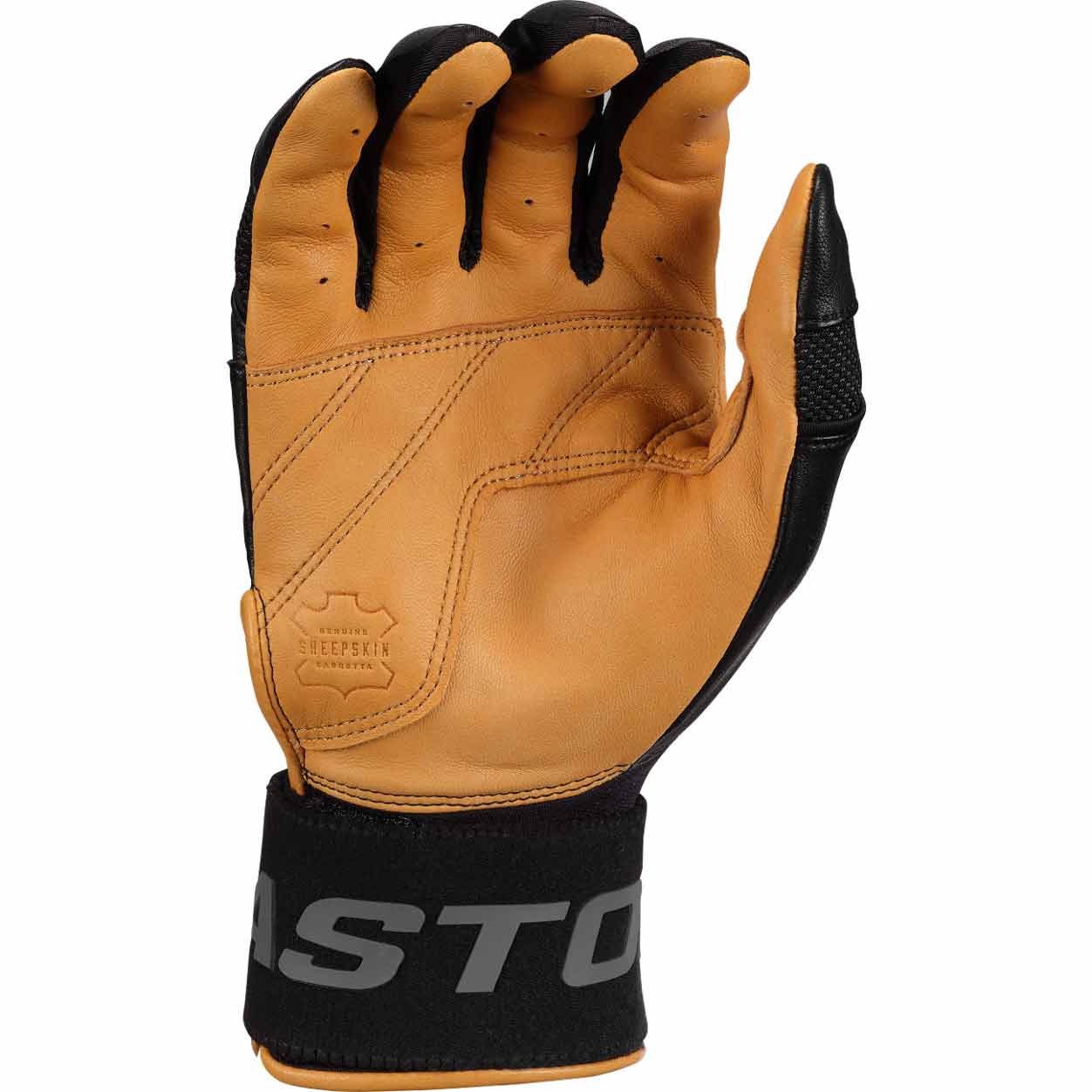 Easton MAV Pro Locked In Batting Gloves Caramel/Black - Image 2