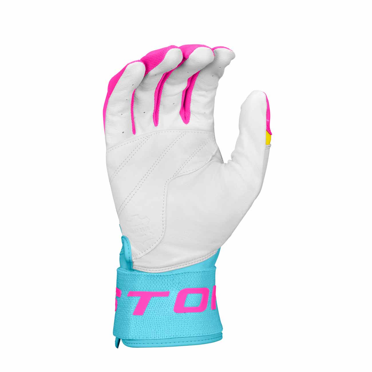 Easton Walk-Off Ethos Locked-In Youth Batting Gloves-Hype Fire - Image 2