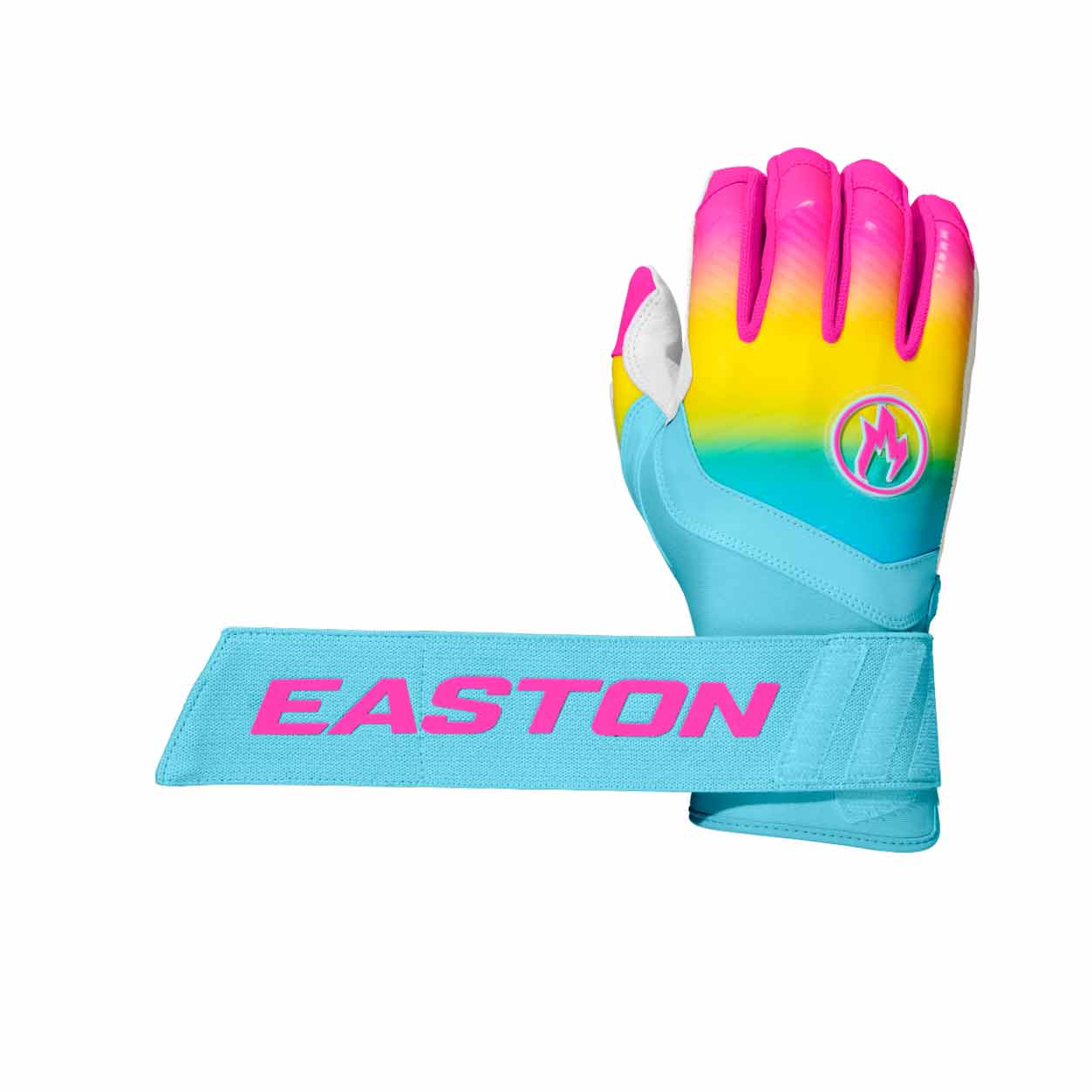 Easton Walk-Off Ethos Locked-In Youth Batting Gloves-Hype Fire - Image 5
