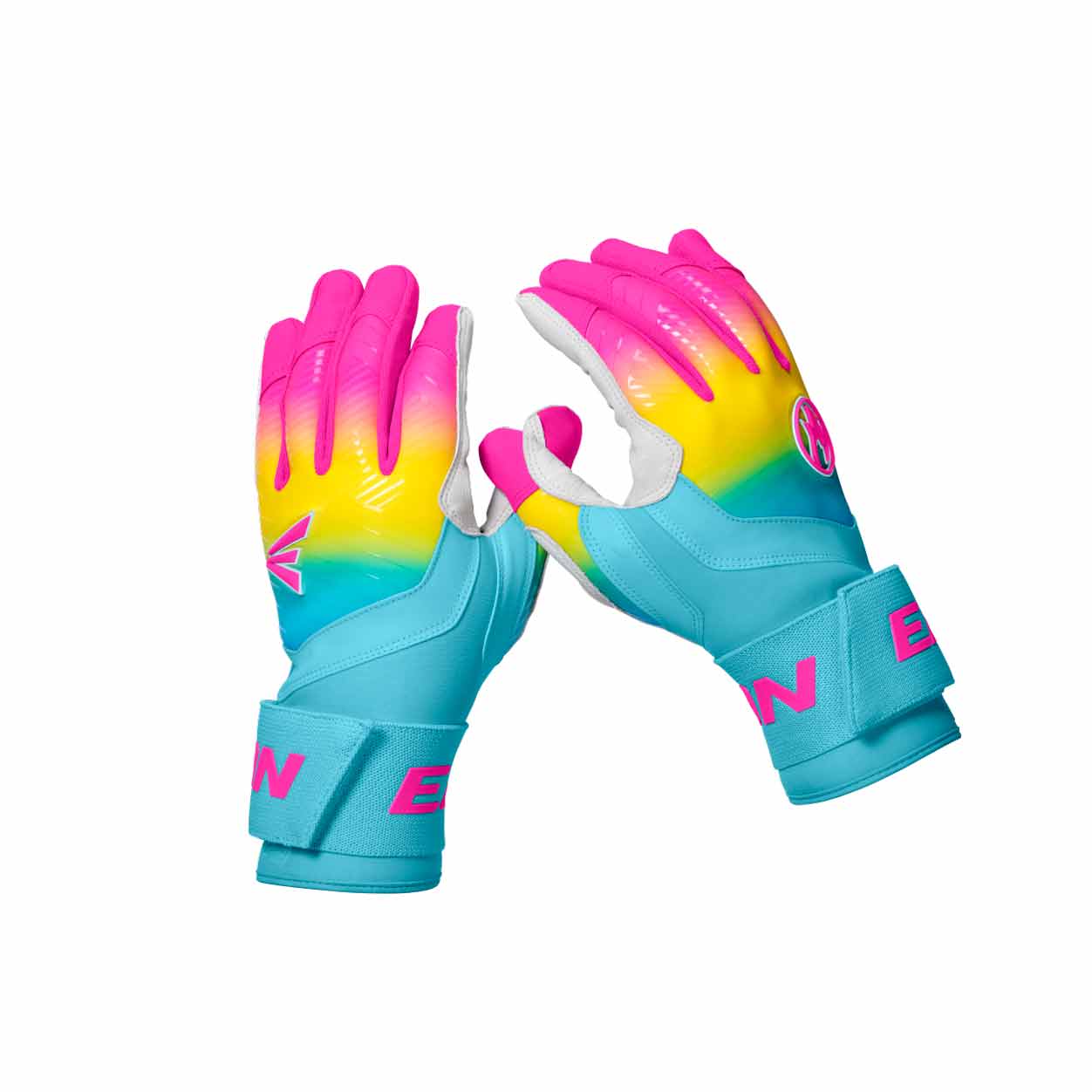 Easton Walk-Off Ethos Locked-In Youth Batting Gloves-Hype Fire - Image 6