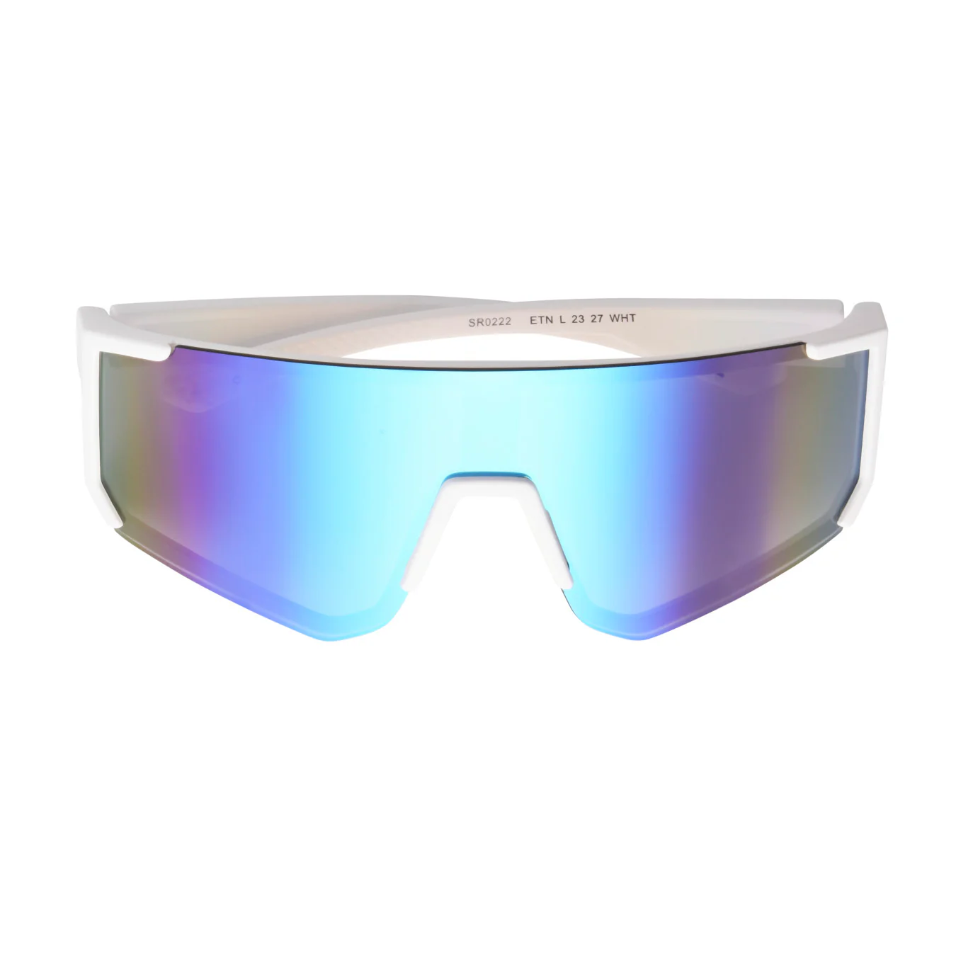 Easton Shield Adult Sunglasses White/Blue - Image 2