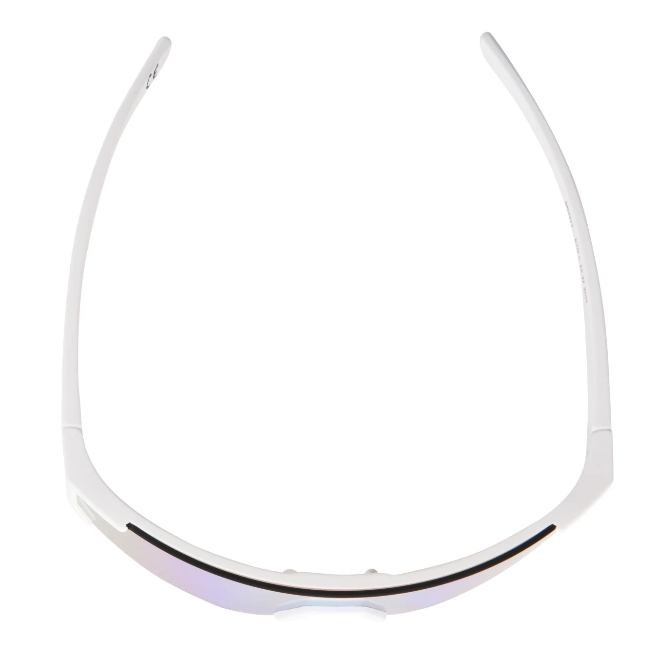 Easton Shield Adult Sunglasses White/Blue - Image 4
