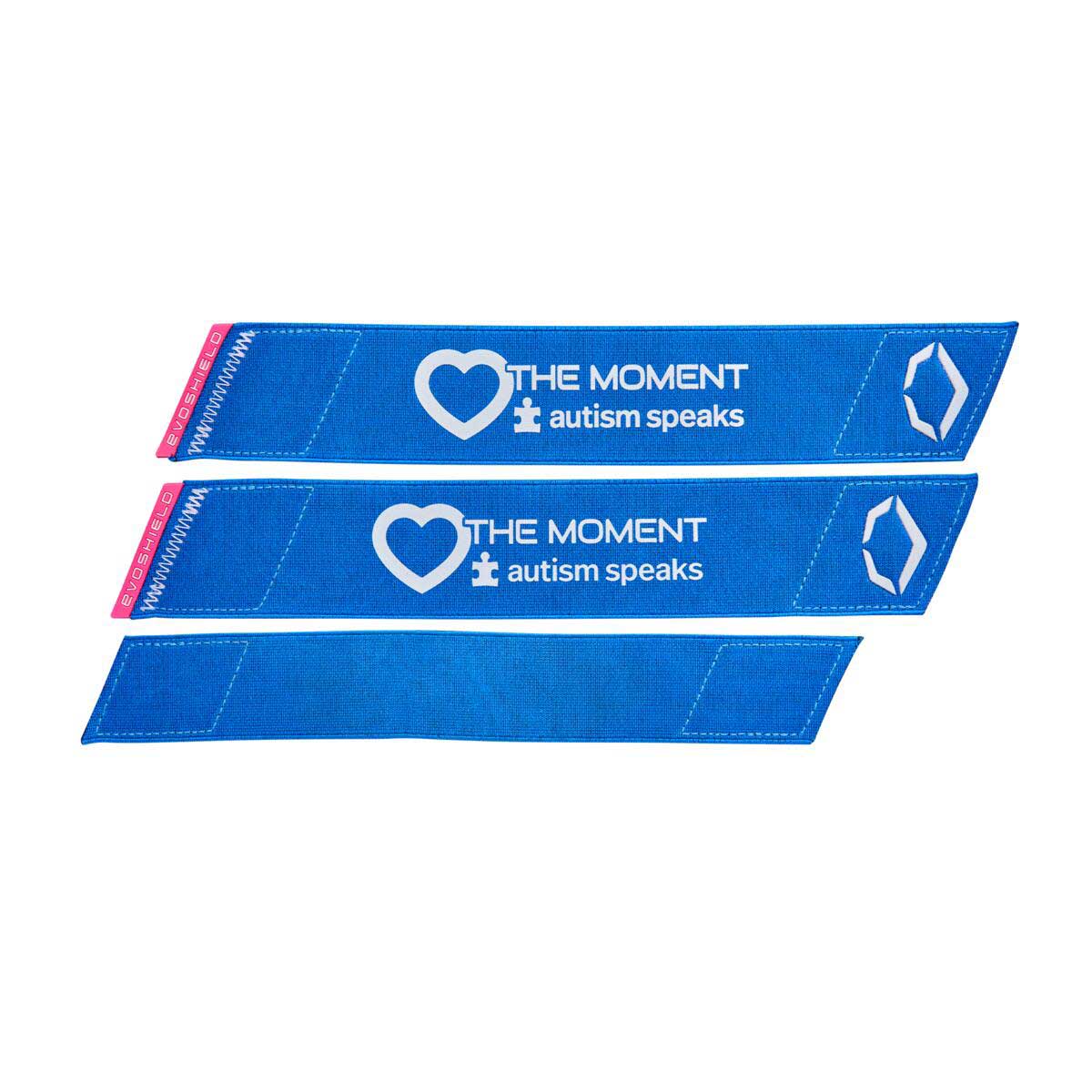 Evoshield X-SRZ Autism Speaks Batter's Leg Guard Adult RHH - Image 7