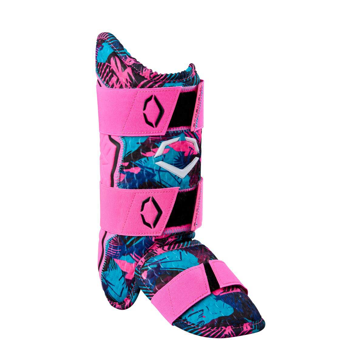 Evoshield X-SRZ Miami Vice Batter's Leg Guard Adult - Right Hand Hitter