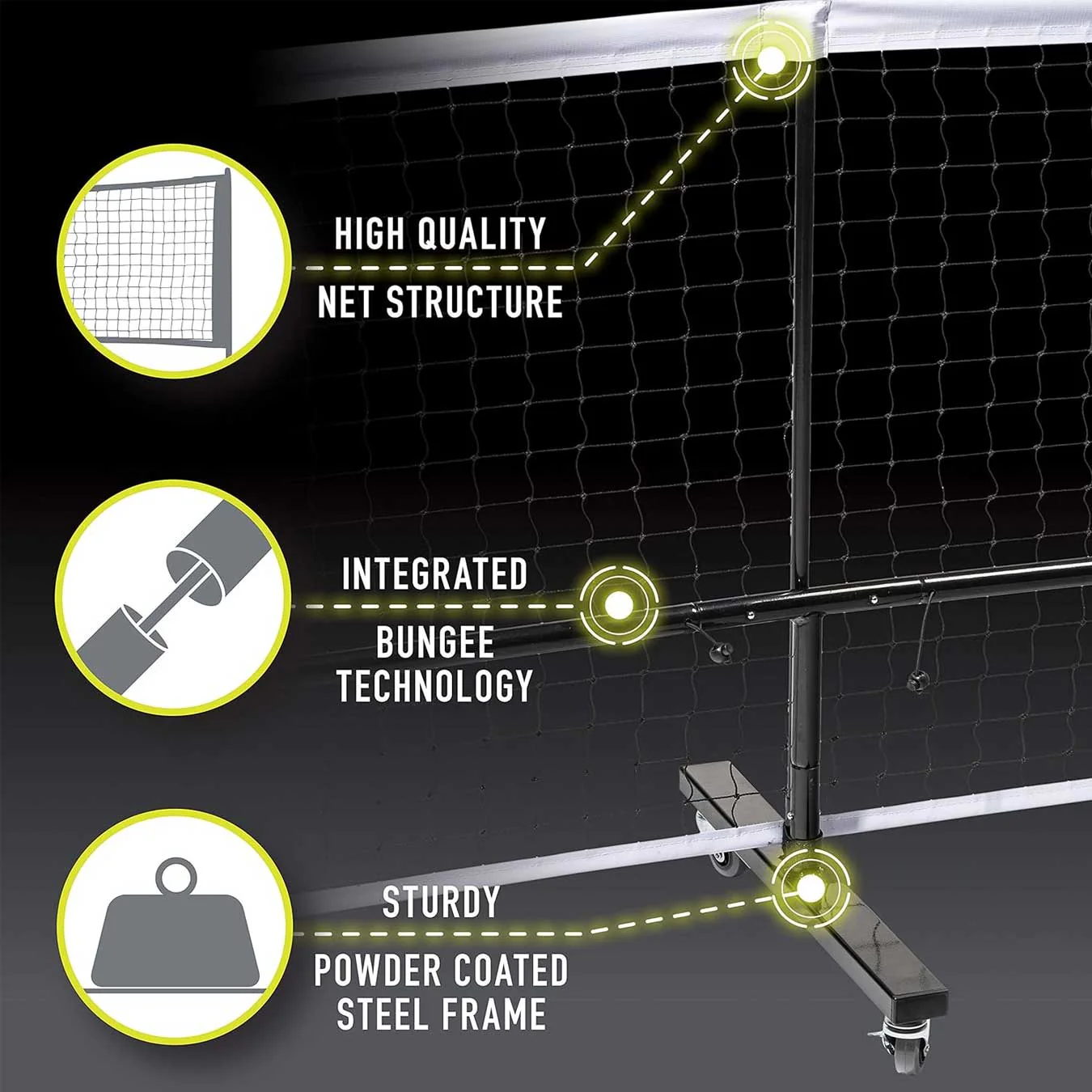 Franklin Official Tournament Pickleball Net - Image 5