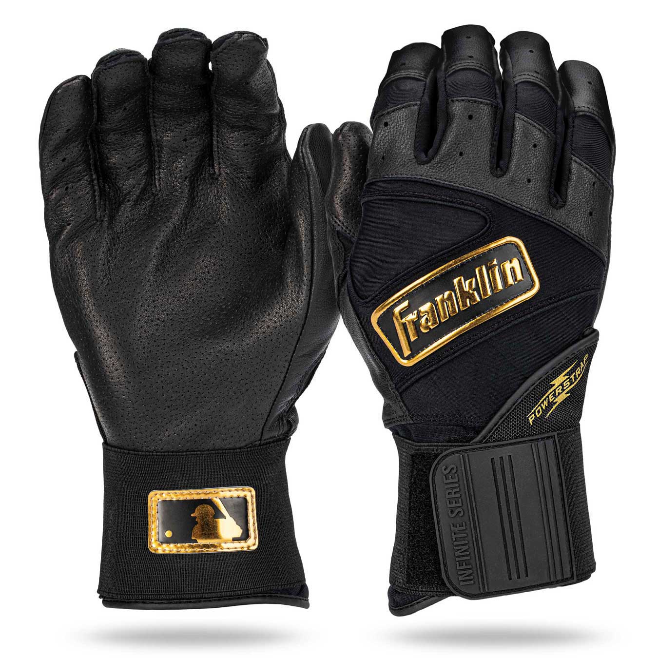 Franklin Powerstrap Infinite Powerstrap Batting Gloves - Image 2