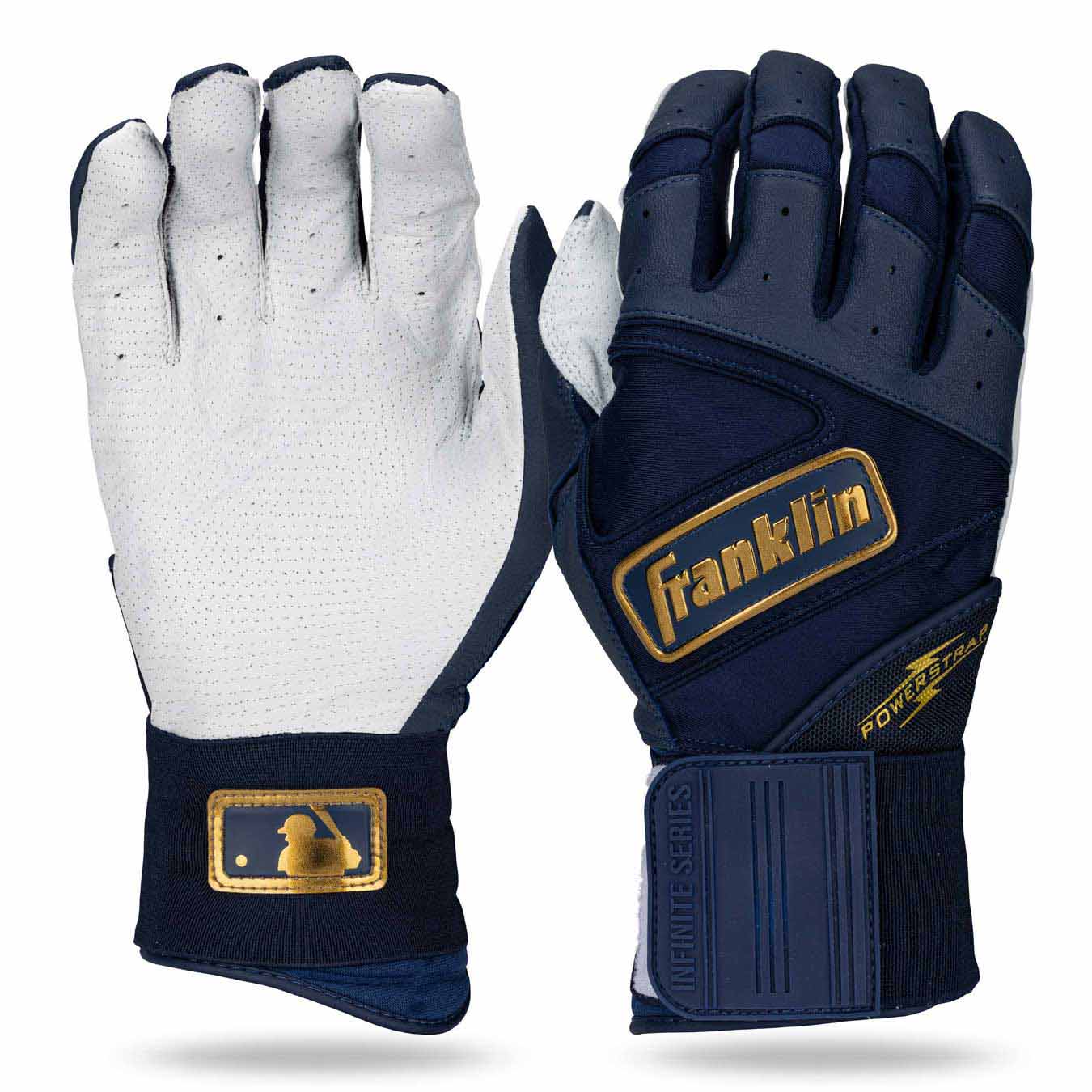 Franklin Powerstrap Infinite Powerstrap Batting Gloves - Image 3