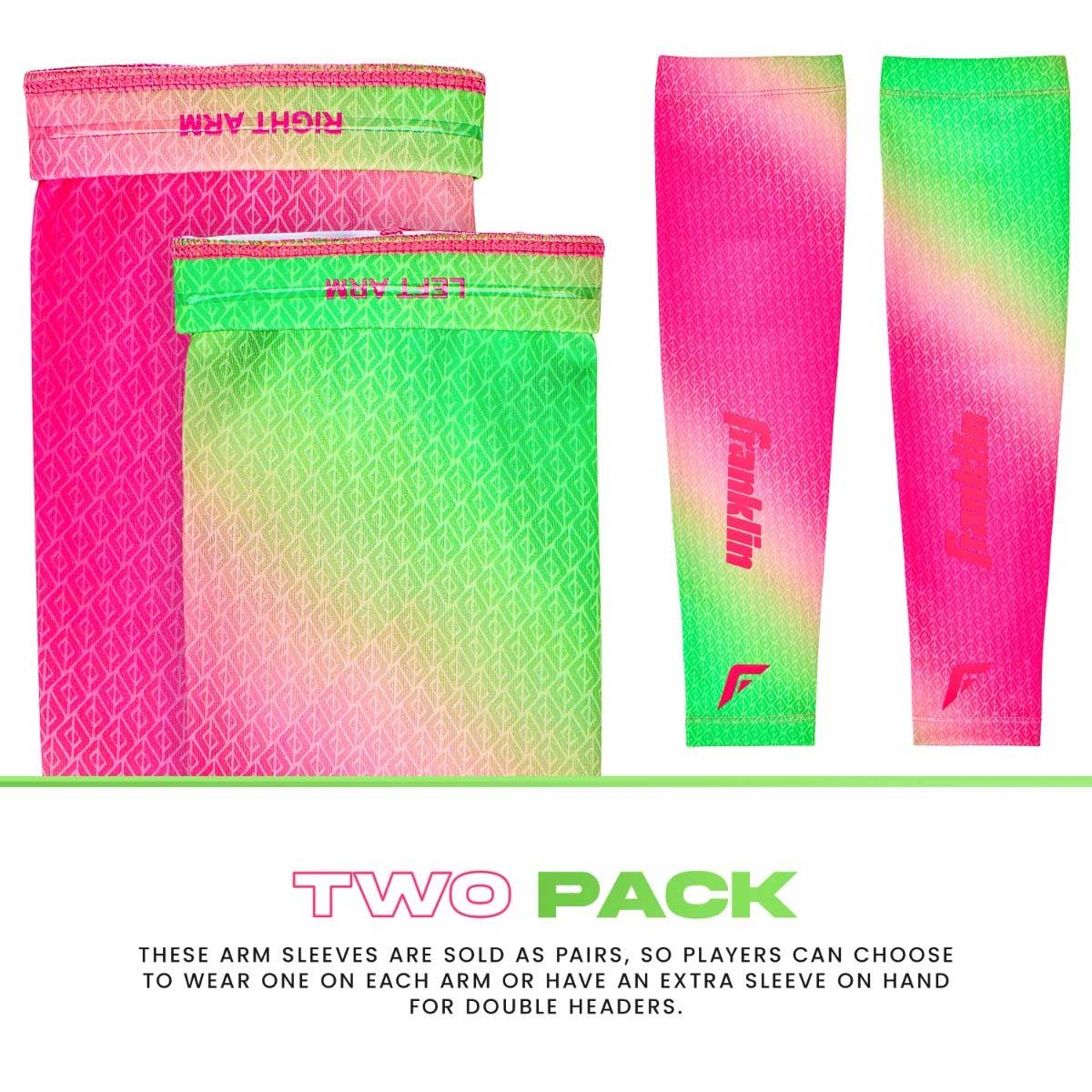 Franklin Premium Compression Youth Arm Sleeve-Set OSFM - Image 7