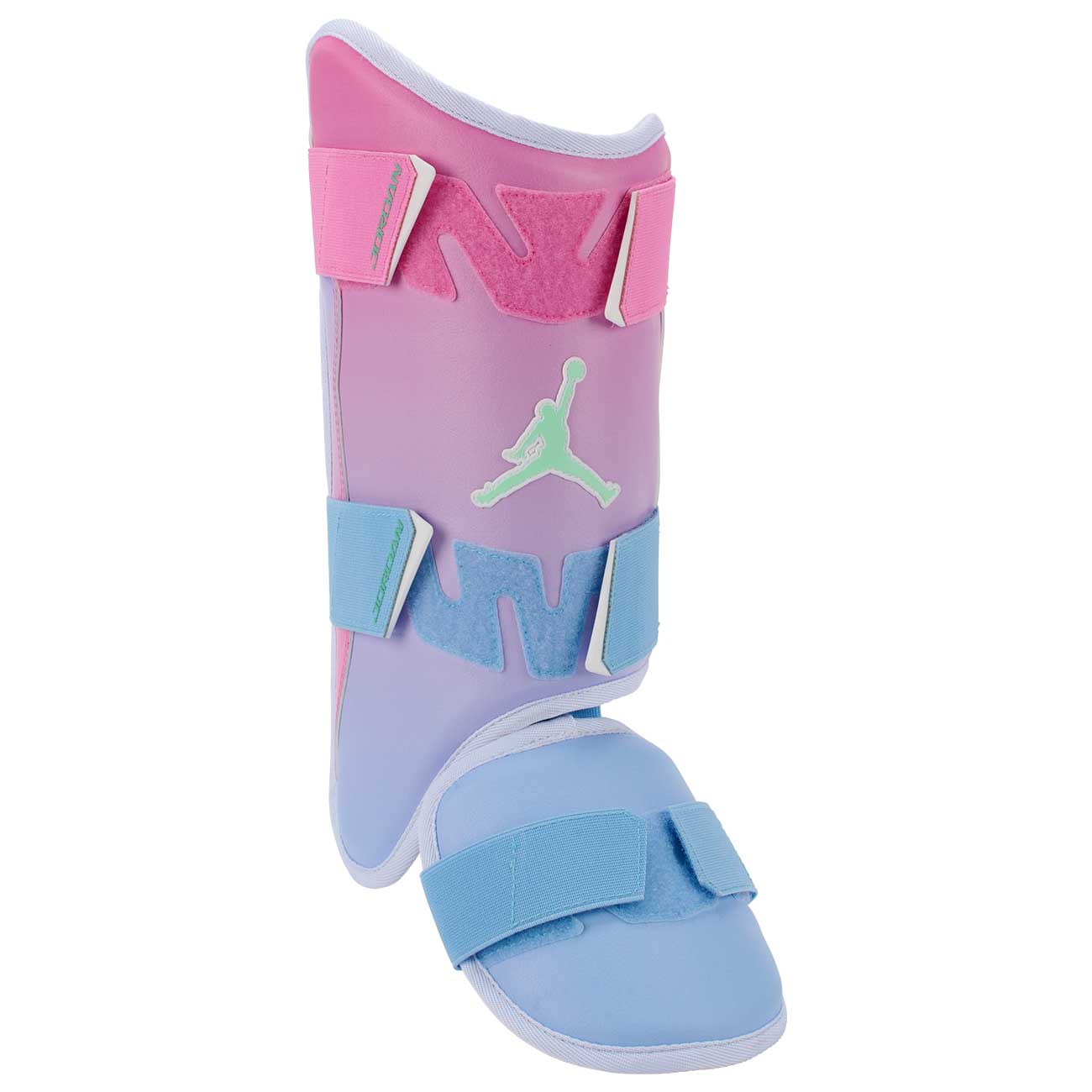 Jordan Fly Batters Leg Guard Psychic Pink/Green Glow OSFM-LHH