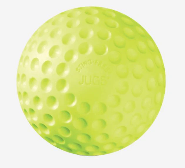 JUGS Sports 11" Sting-Free Dimpled Machine Balls - Dozen