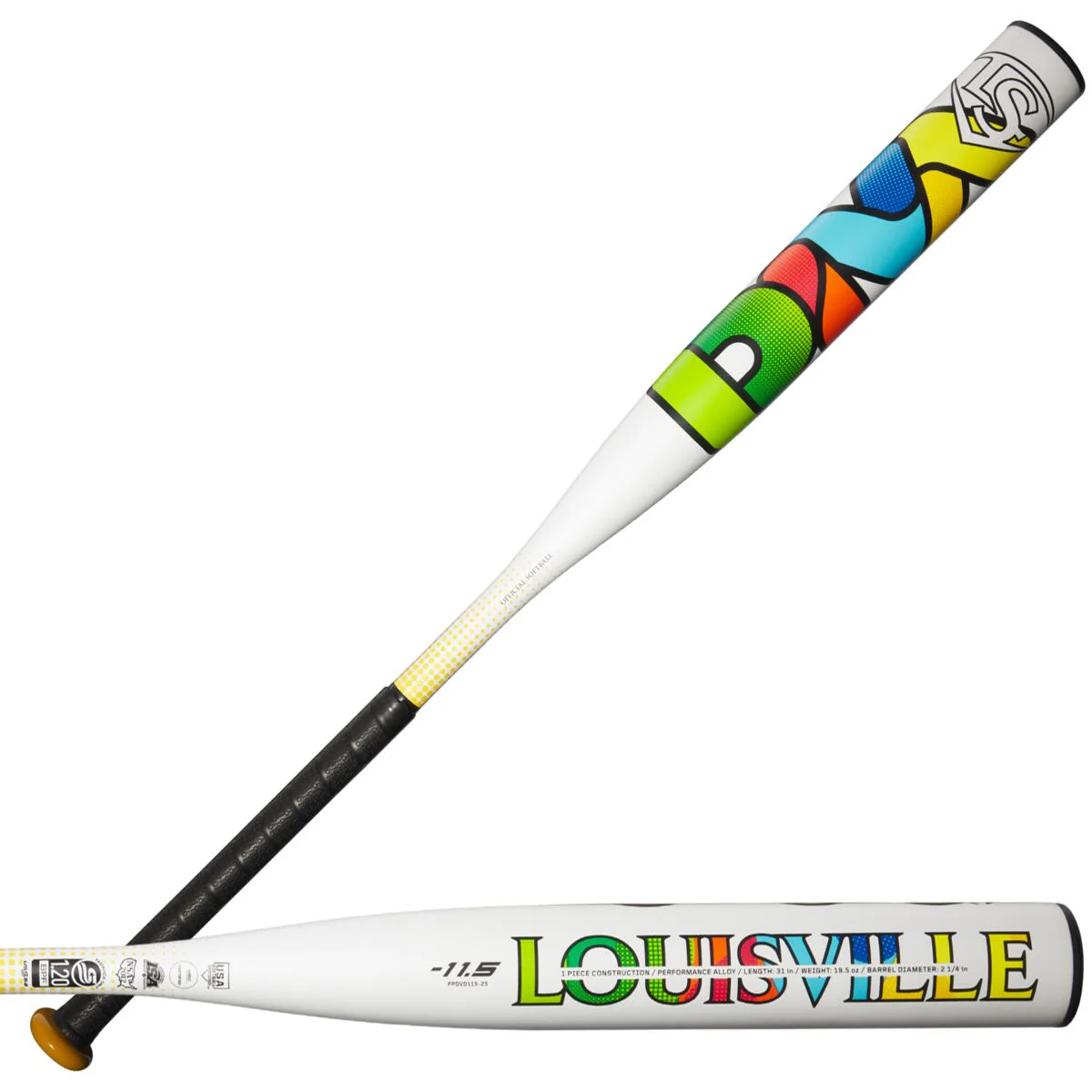 Louisville Slugger 2025 Diva Fastpitch USSSA -11.5oz - Image 6