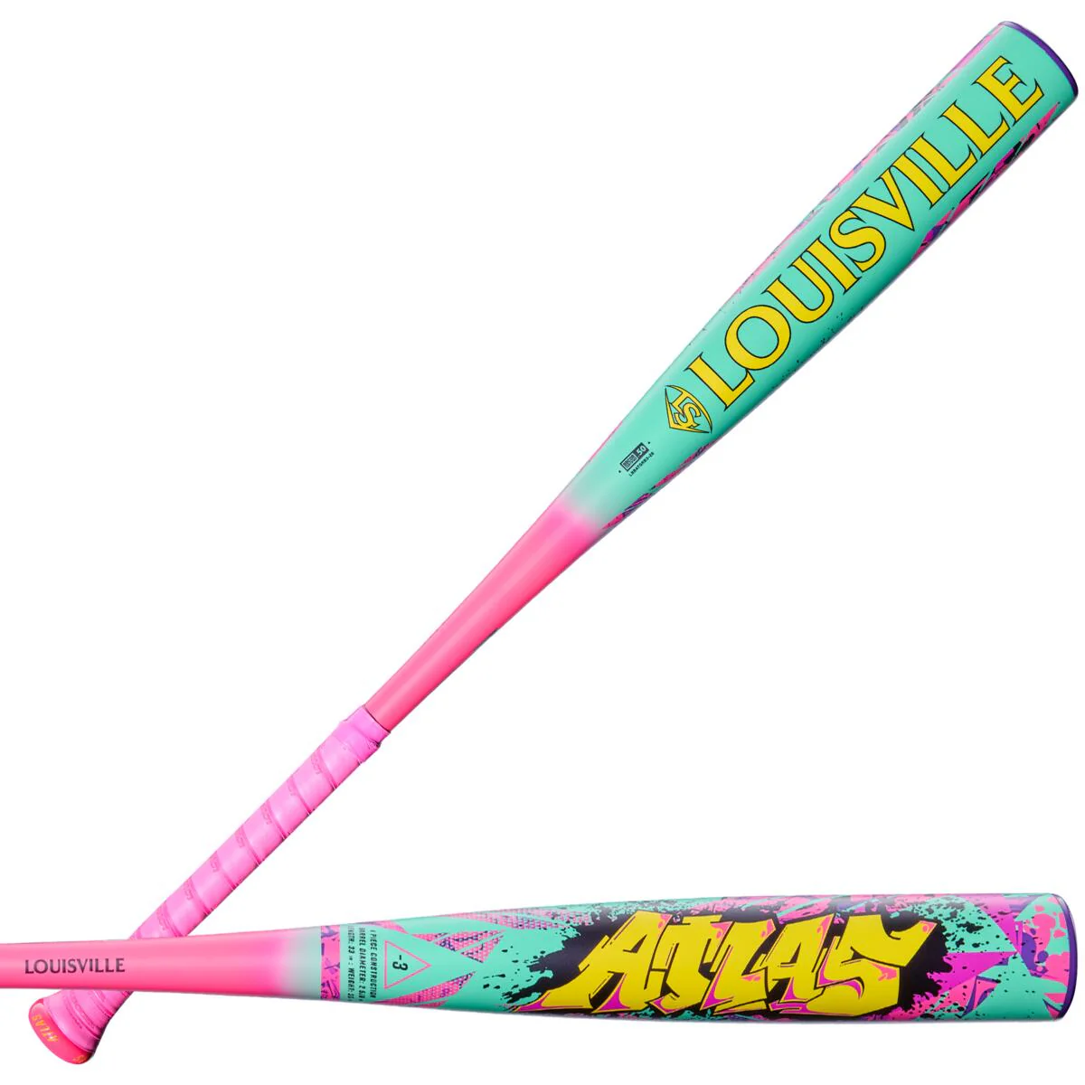 Louisville Slugger Atlas Wildstyle BBCOR -3oz - Image 7